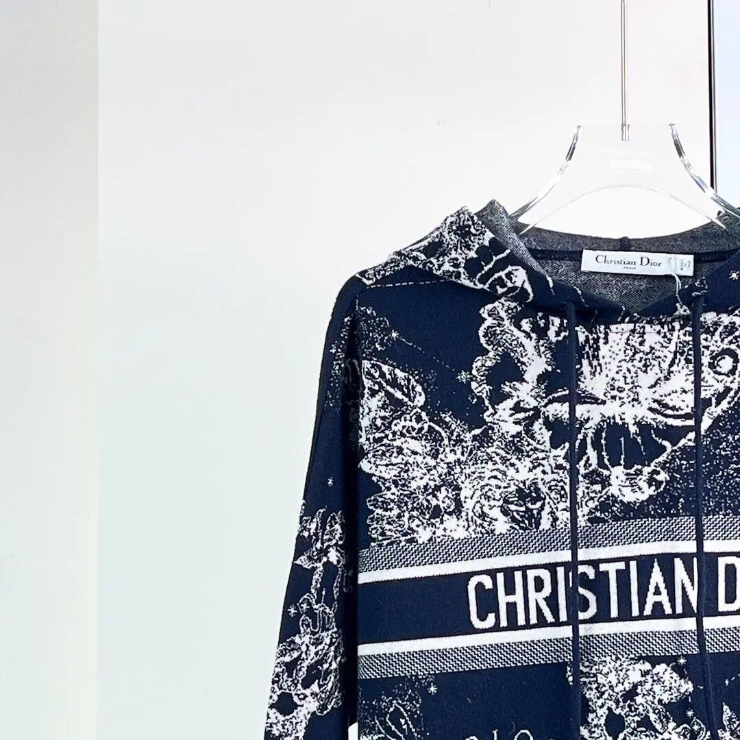 Dior Dior Constellations Cashmere Wool Hoodie Size XS / US 0-2 / IT 36-38 - 5 Thumbnail