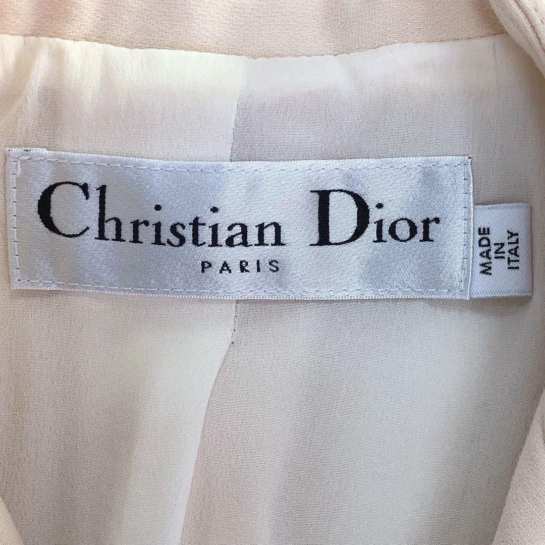 Dior Dior Beige Wool Women's Blazer Size XXS / US 00 / IT 34 - 6 Thumbnail