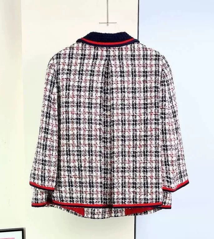 Gucci Gucci Two-Pocket Tweed Jacket Size S / US 4 / IT 40 - 3 Thumbnail