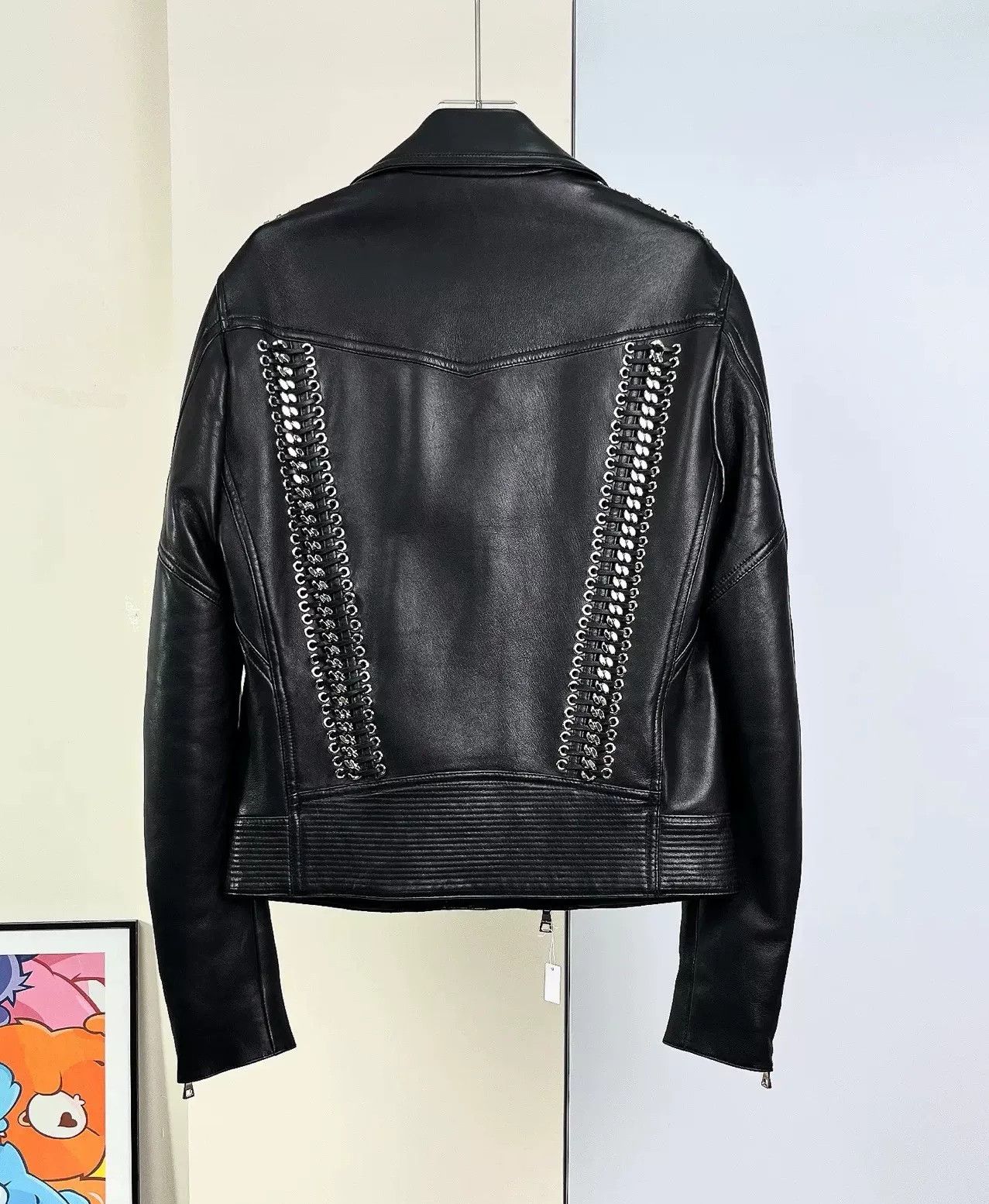 Balmain BALMAIN Leather Jacket Size US S / EU 44-46 / 1 - 3 Thumbnail