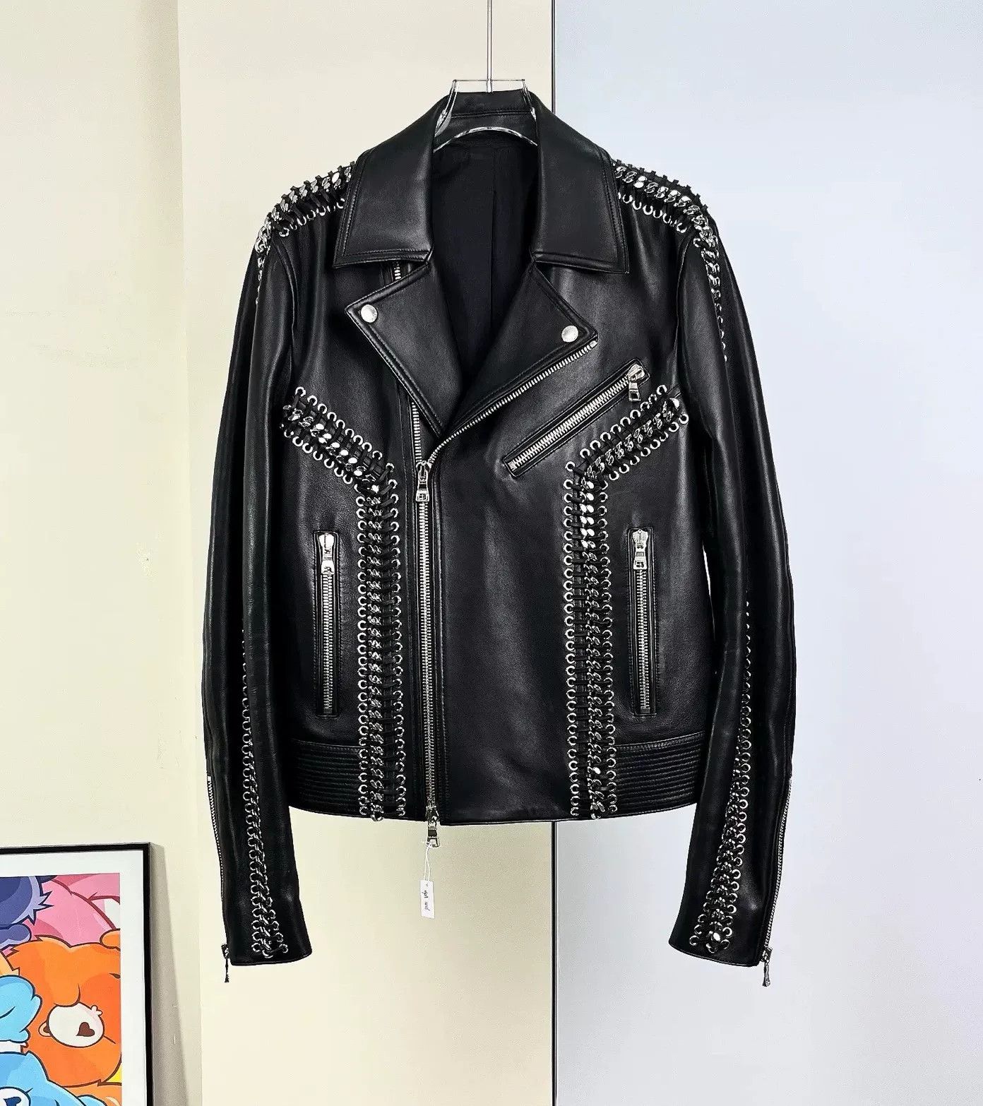 Balmain BALMAIN Leather Jacket Size US S / EU 44-46 / 1 - 2 Thumbnail
