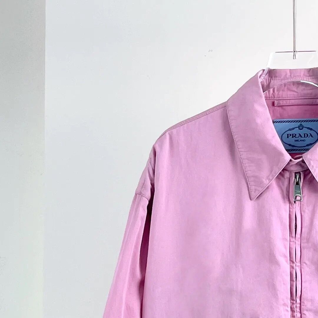 Prada Prada Pink Jacket Coat Size S / US 4 / IT 40 - 4 Thumbnail