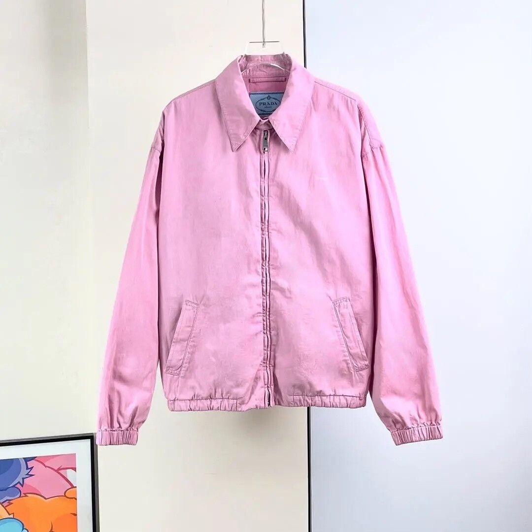 Prada Prada Pink Jacket Coat Size S / US 4 / IT 40 - 2 Thumbnail