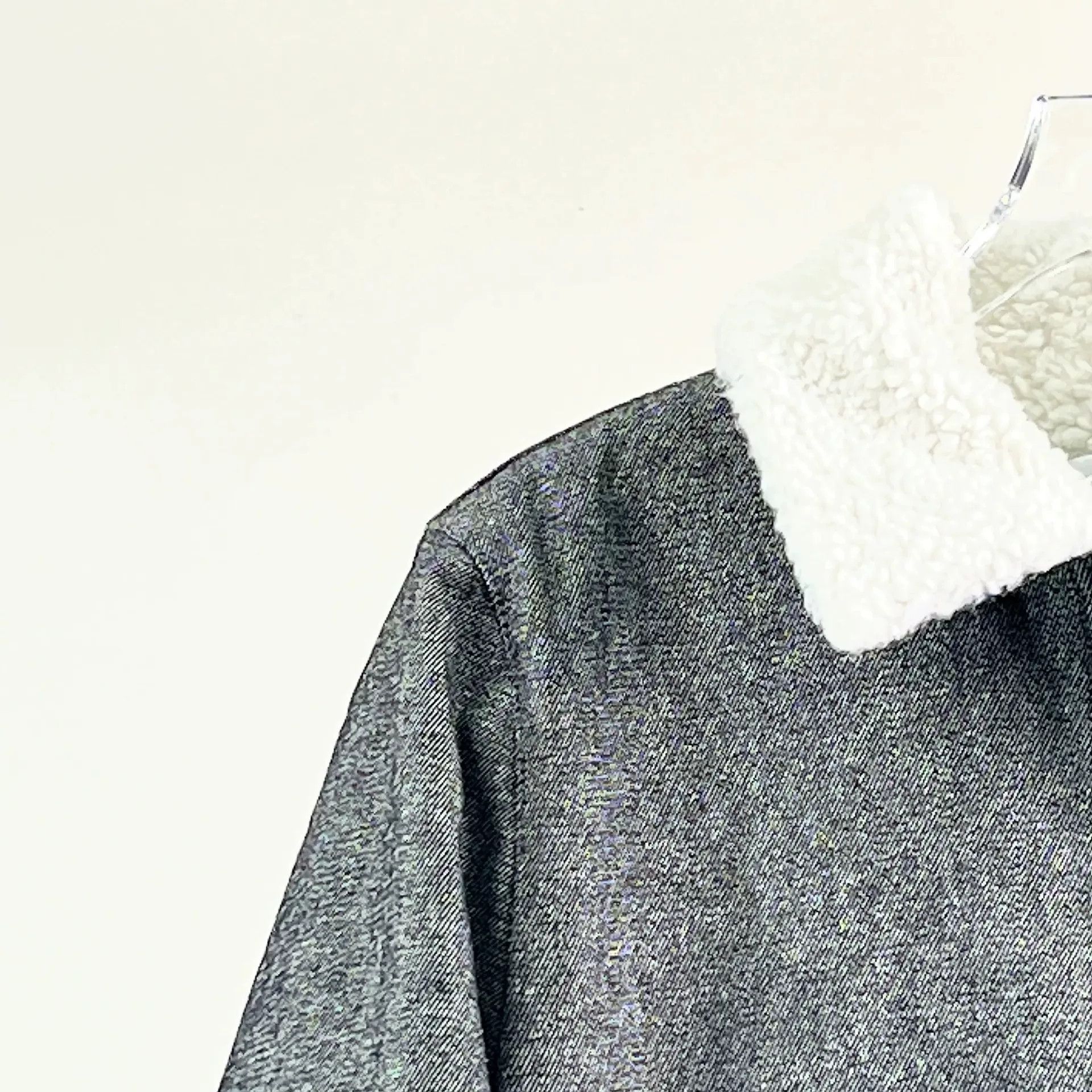 Dior Dior Gray Lamb Wool Three-Pocket Coat Size M / US 6-8 / IT 42-44 - 5 Thumbnail