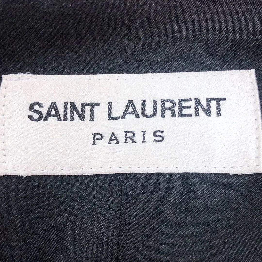 Yves Saint Laurent YSL Black Double-Breasted Blazer Size S / US 4 / IT 40 - 5 Thumbnail
