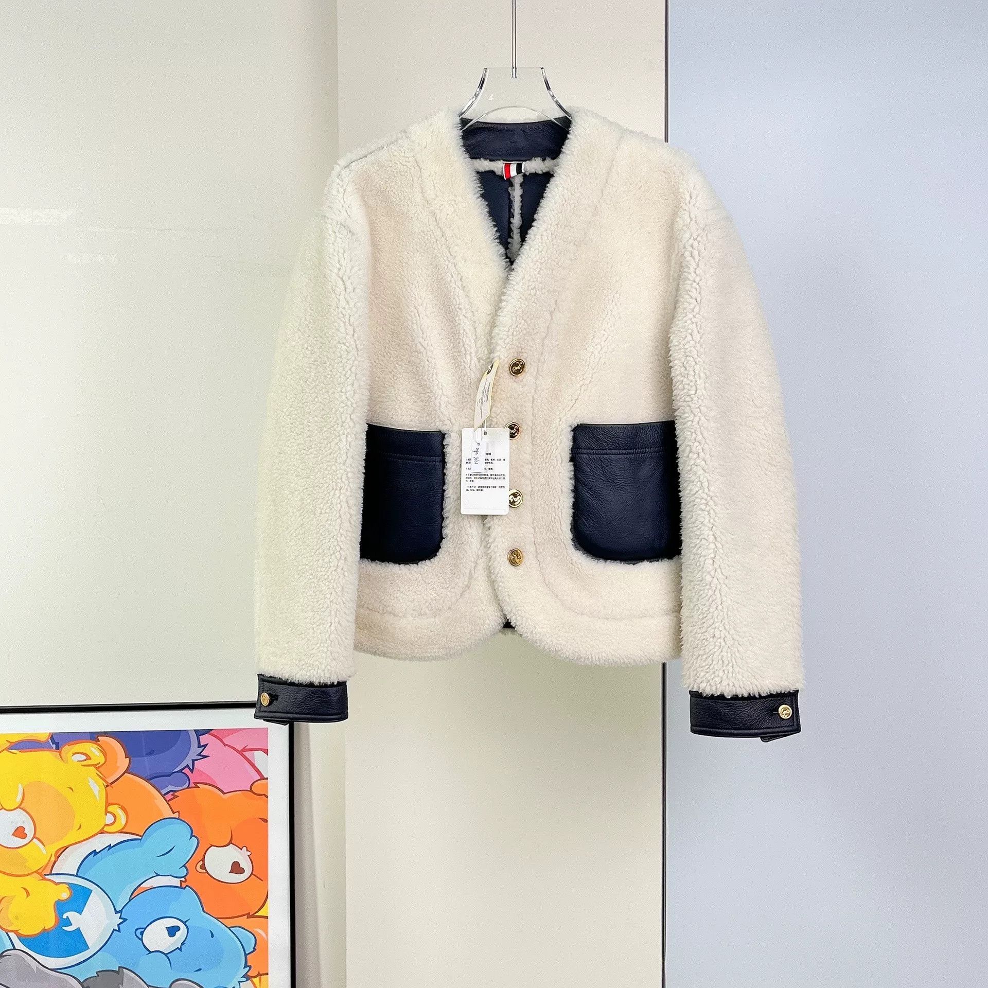 Thom Browne Thom Browne Reversible Shearling Winter Coat Size US XXS / EU 40 - 2 Thumbnail