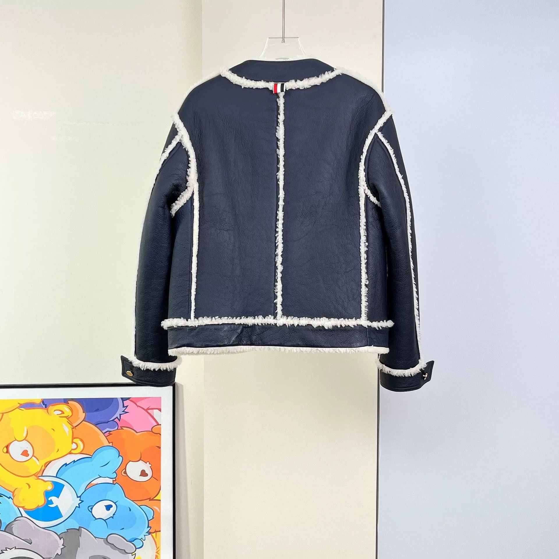 Thom Browne Thom Browne Reversible Shearling Winter Coat Size US XXS / EU 40 - 5 Thumbnail