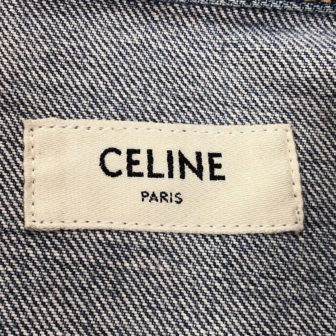 Celine Celine 23 Cat Claw Washed Denim Jacket Size XS / US 0-2 / IT 36-38 - 7 Thumbnail