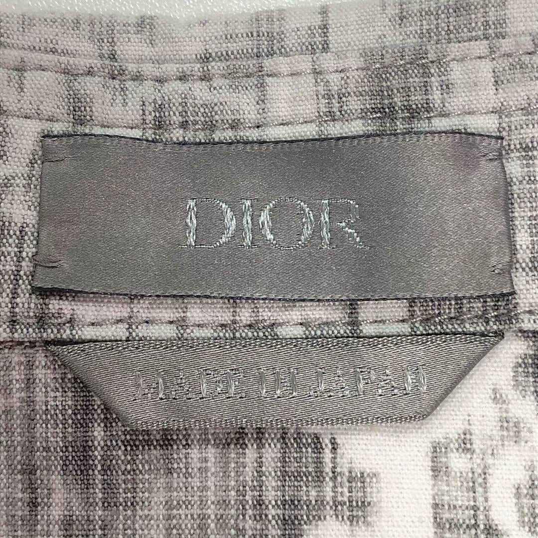 Dior Dior Oblique Kasuri Print Denim Shirt Size US XXS / EU 40 - 8 Thumbnail