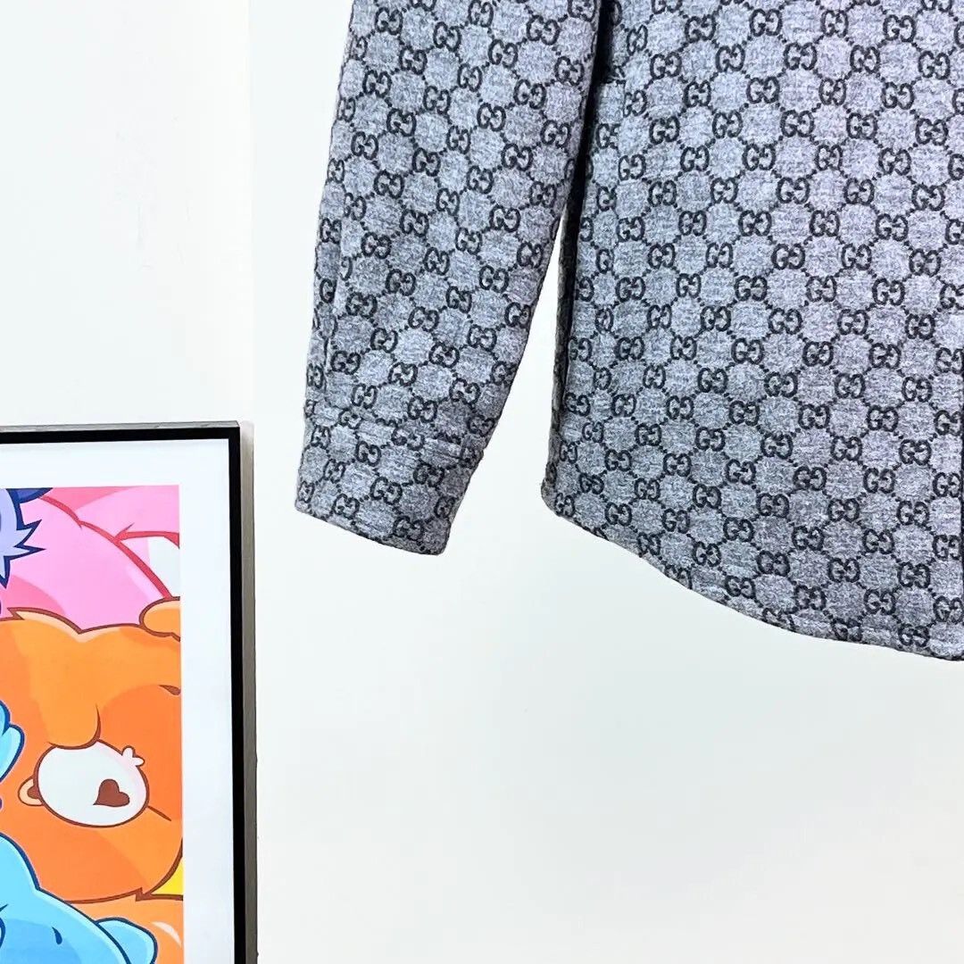 Gucci Gucci GG Gray Flannel Jacket Size US M / EU 48-50 / 2 - 6 Thumbnail