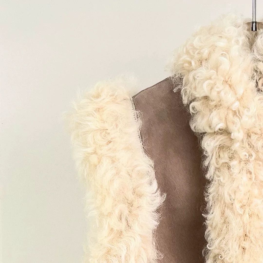 Dior Dior Shearling Vest Coat Size XXS / US 00 / IT 34 - 3 Thumbnail