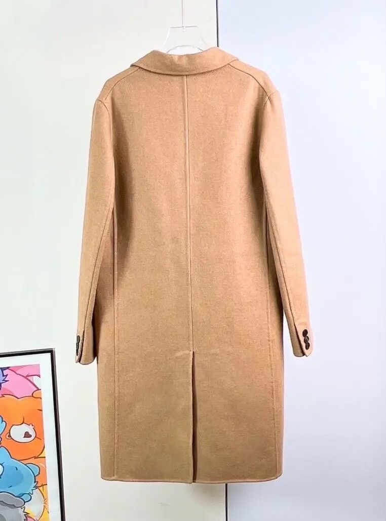 Dior Dior Brown Camel Hair Coat Size S / US 4 / IT 40 - 2 Thumbnail