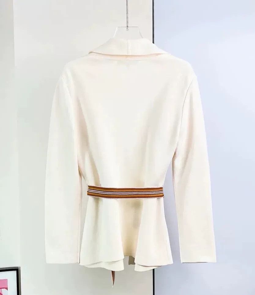 Loro Piana Loro Piana Beige Cardigan Coat Size US S / EU 44-46 / 1 - 2 Thumbnail