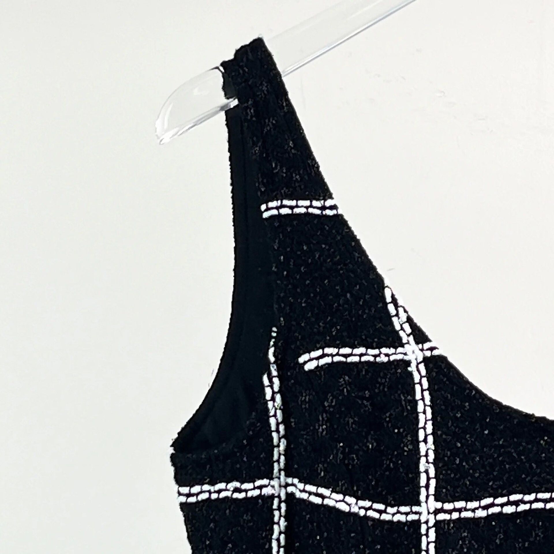 Chanel Chanel 20S Black Plaid Vest Size XS / US 0-2 / IT 36-38 - 4 Thumbnail