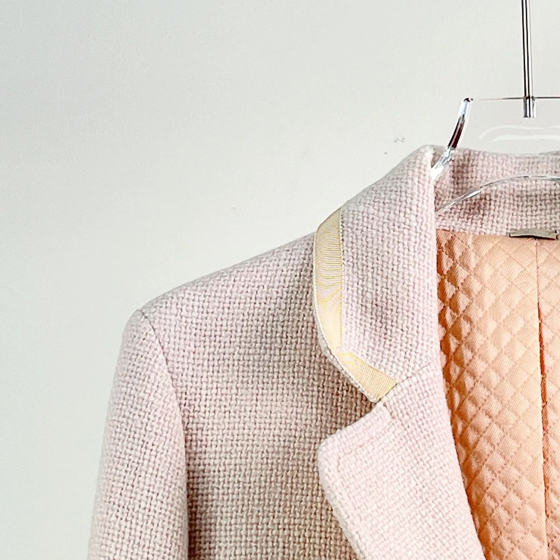 Gucci Gucci Wool Blend Pink Chain Lapel Coat Size XS / US 0-2 / IT 36-38 - 4 Thumbnail