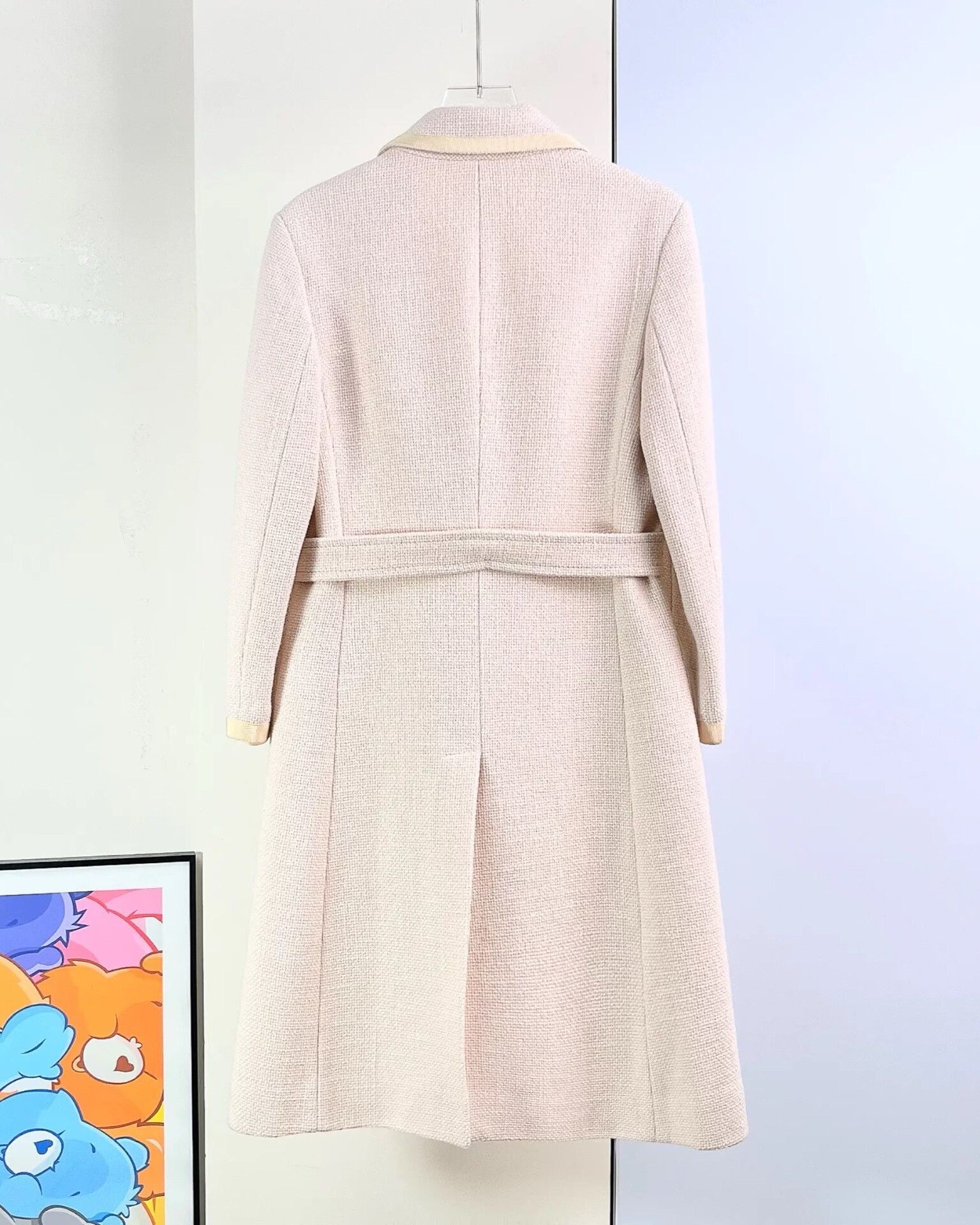 Gucci Gucci Wool Blend Pink Chain Lapel Coat Size XS / US 0-2 / IT 36-38 - 3 Thumbnail