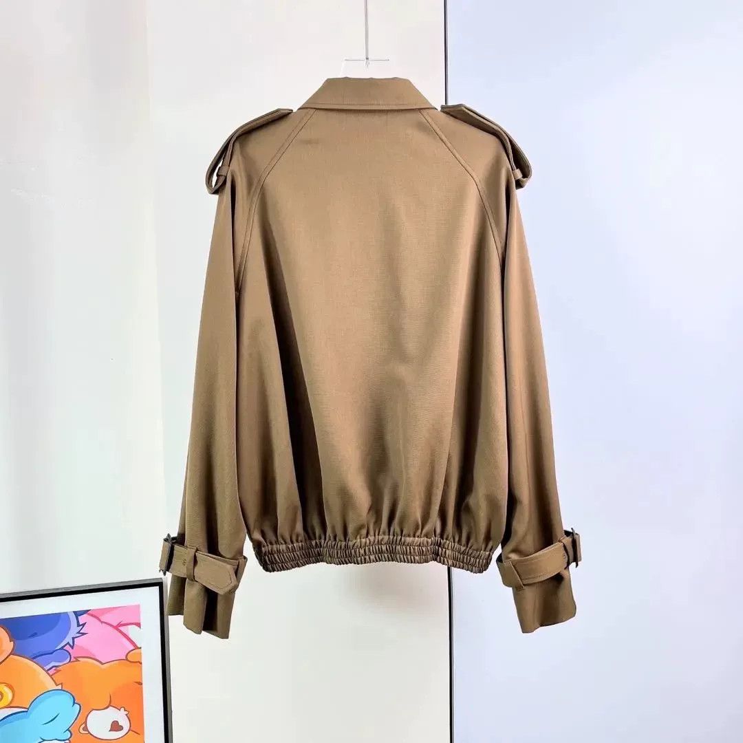 Miu Miu Miumiu Maillard Epaulet Jacket Size XS / US 0-2 / IT 36-38 - 4 Thumbnail
