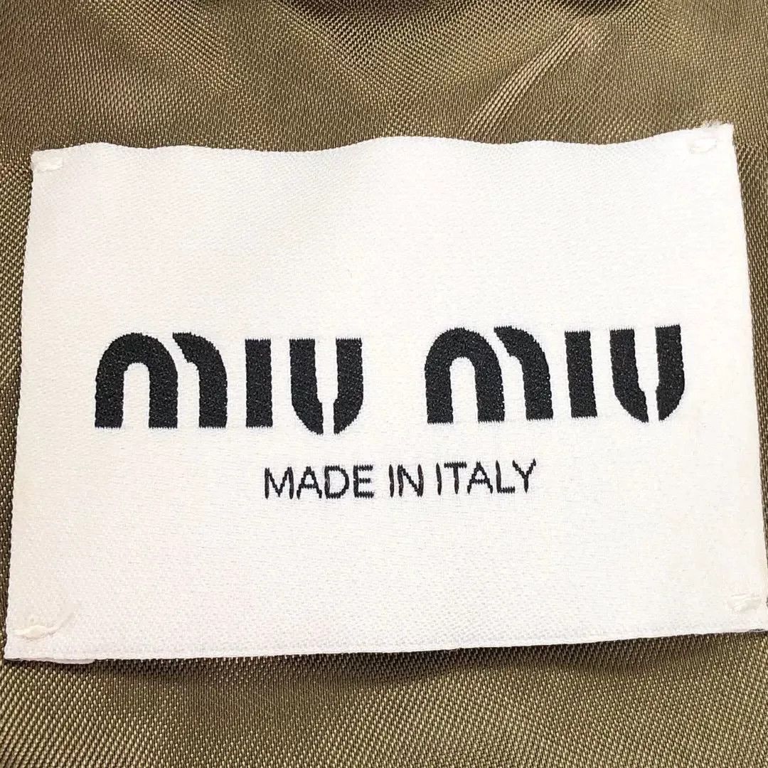 Miu Miu Miumiu Maillard Epaulet Jacket Size XS / US 0-2 / IT 36-38 - 7 Thumbnail