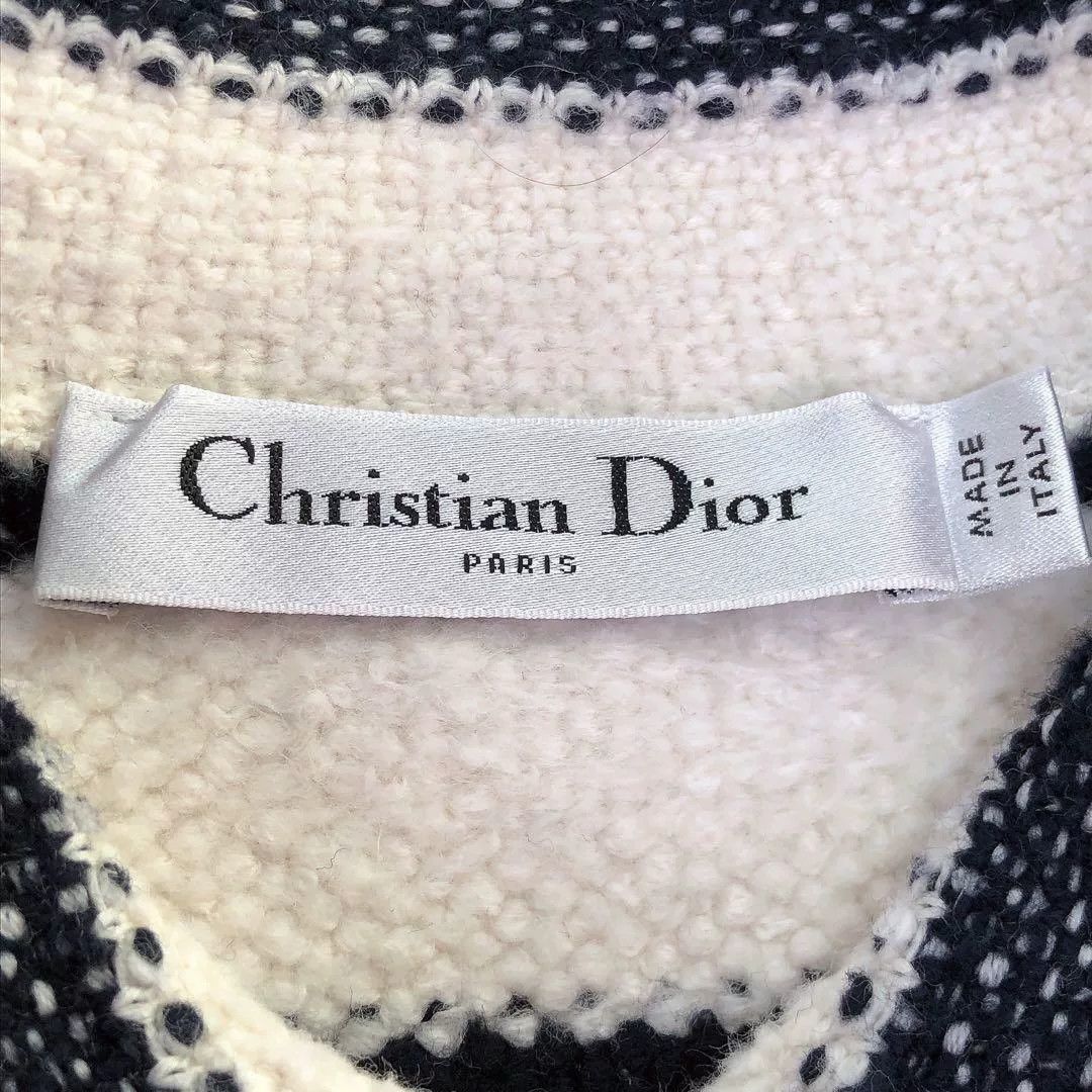 Dior Dior Lapel Striped Short-Sleeve Cardigan Size XS / US 0-2 / IT 36-38 - 7 Thumbnail