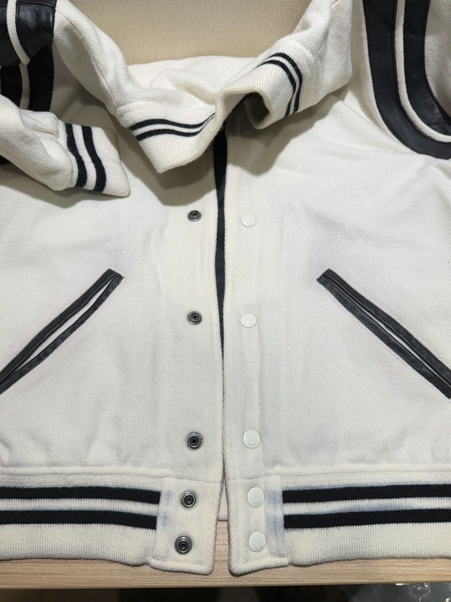 Yves Saint Laurent Yves Saint Laurent YSL SLP Baseball Jacket Size US XL / EU 56 / 4 - 5 Thumbnail