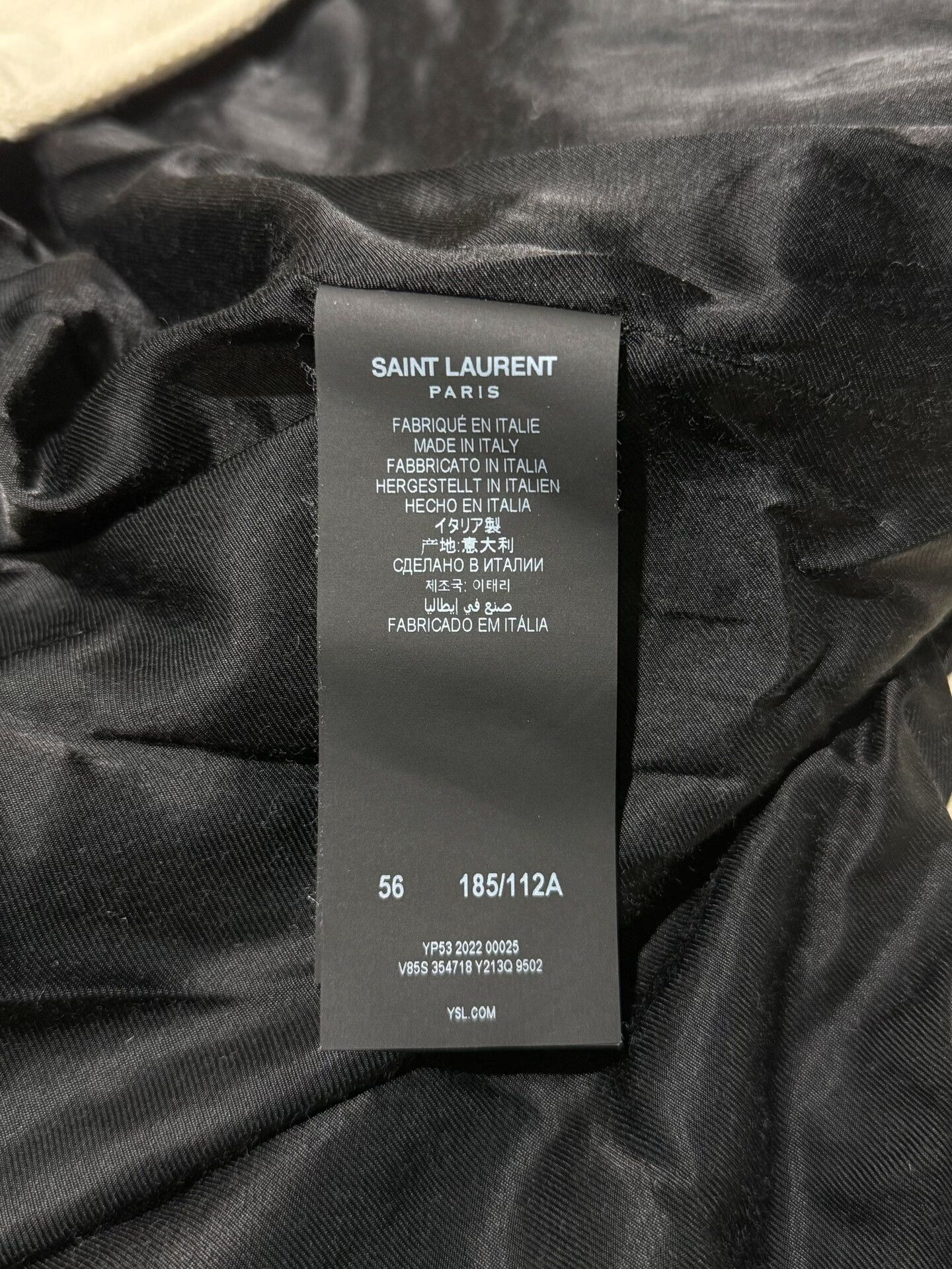 Yves Saint Laurent Yves Saint Laurent YSL SLP Baseball Jacket Size US XL / EU 56 / 4 - 4 Thumbnail