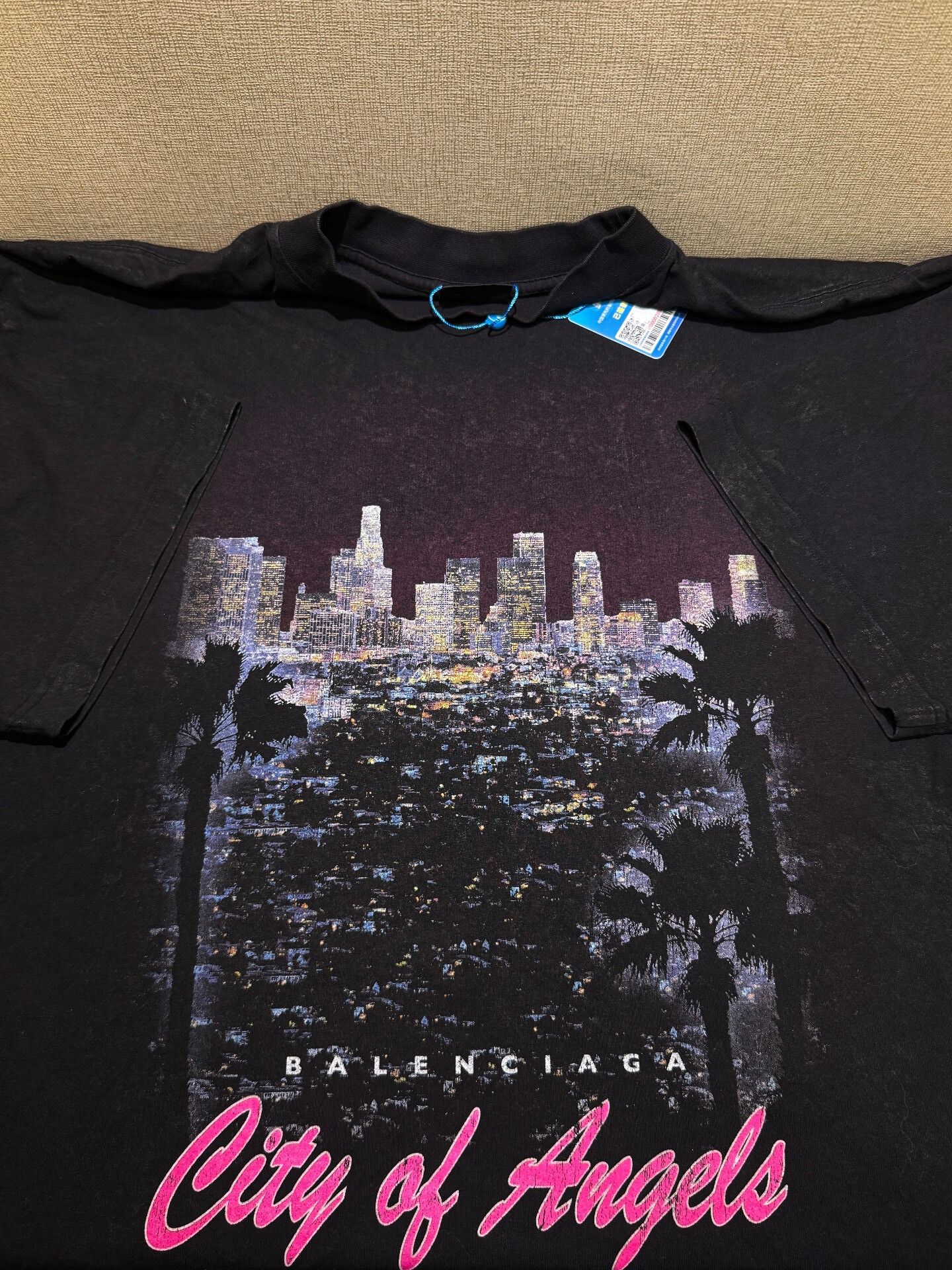 Balenciaga Balenciaga FW25 City of Angels T-Shirt Size US L / EU 52-54 / 3 - 3 Thumbnail
