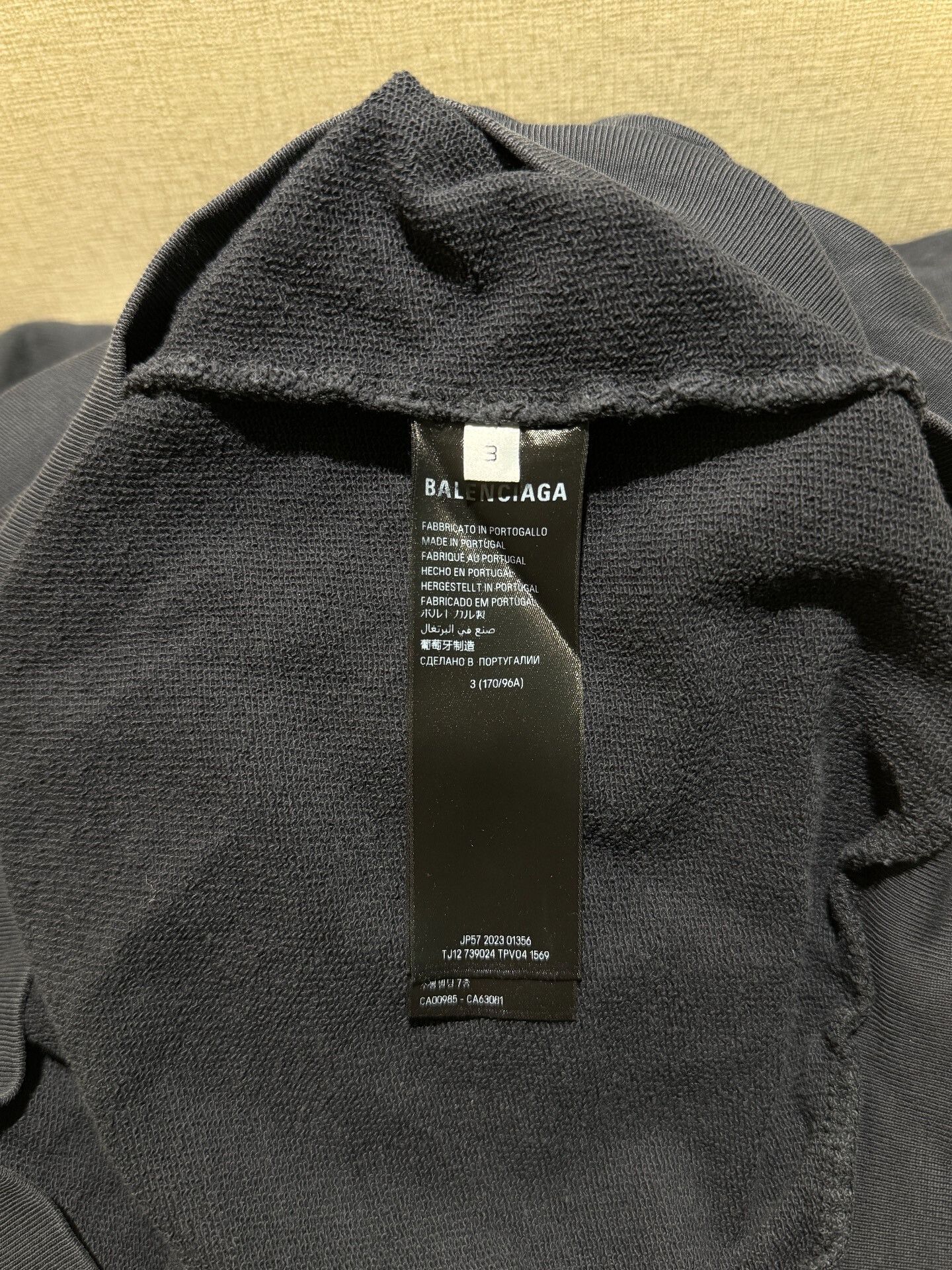 Balenciaga Balenciaga SS24 Year of Dragon Graffiti Hoodie Size US L / EU 52-54 / 3 - 4 Thumbnail