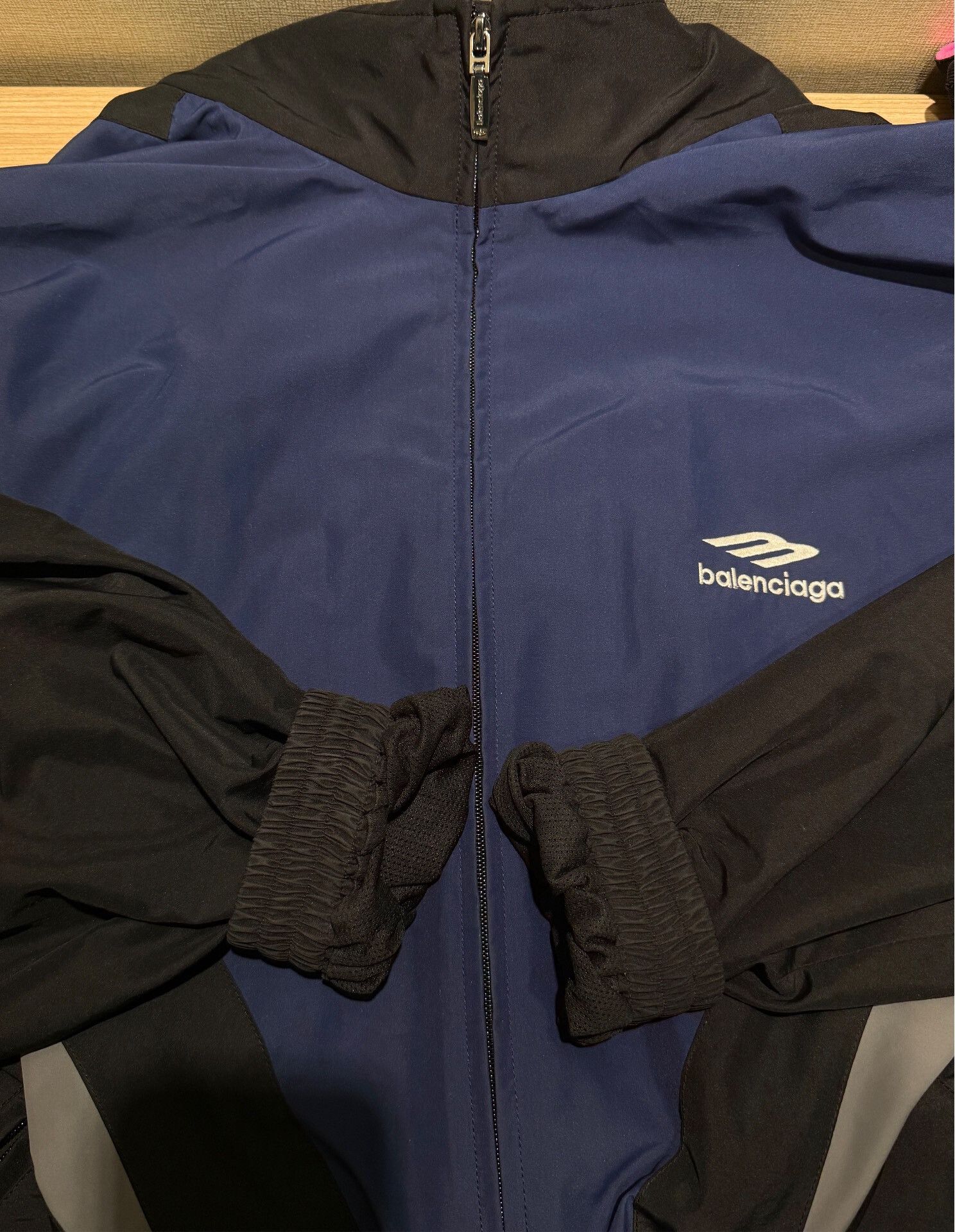 Balenciaga Balenciaga SS24 3B Off Shoulder Tracksuit Jacket Size XS / US 0-2 / IT 36-38 - 5 Thumbnail