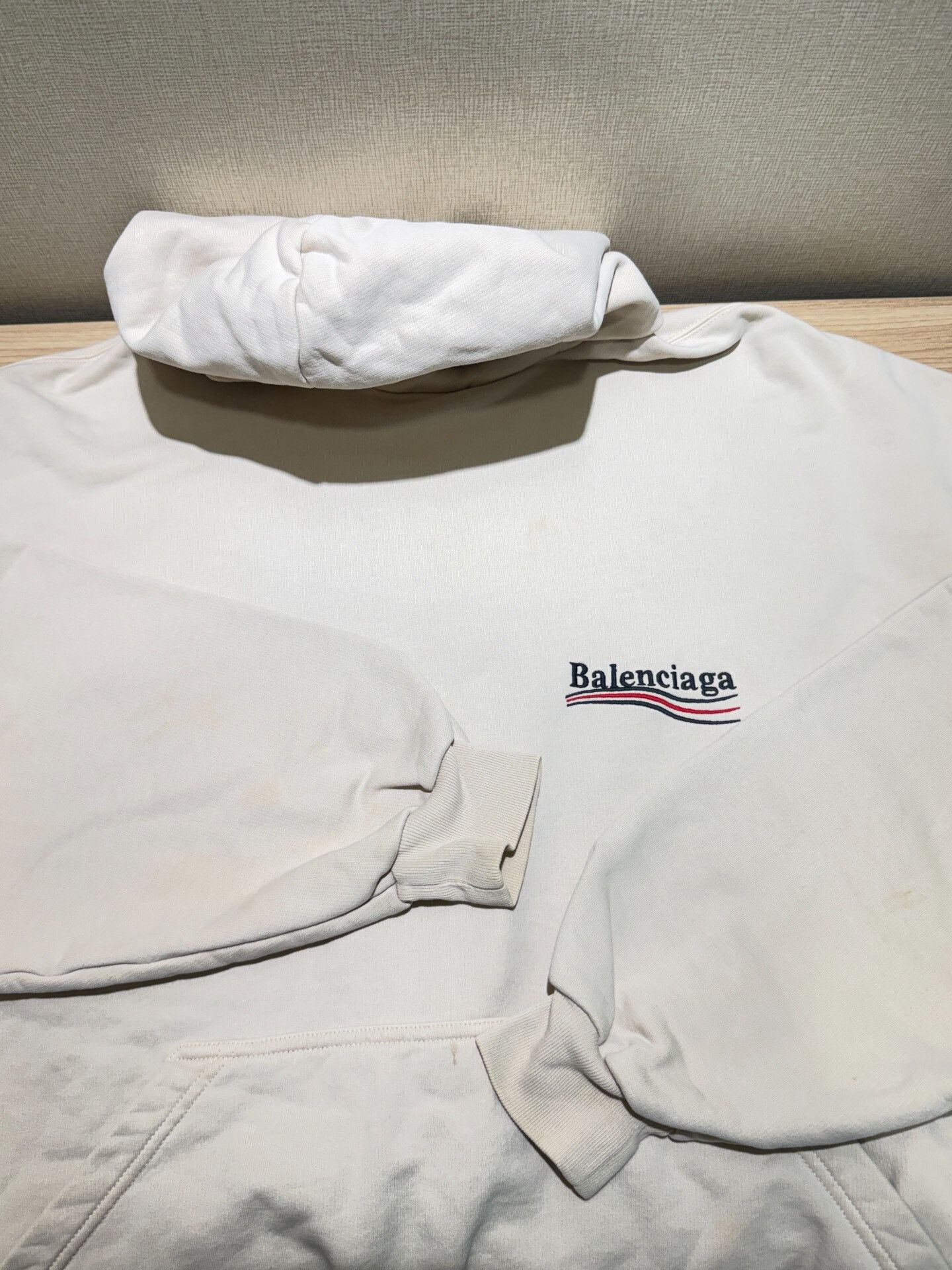 Balenciaga Balenciaga FW25 Embroidered Hoodie Size US S / EU 44-46 / 1 - 4 Thumbnail