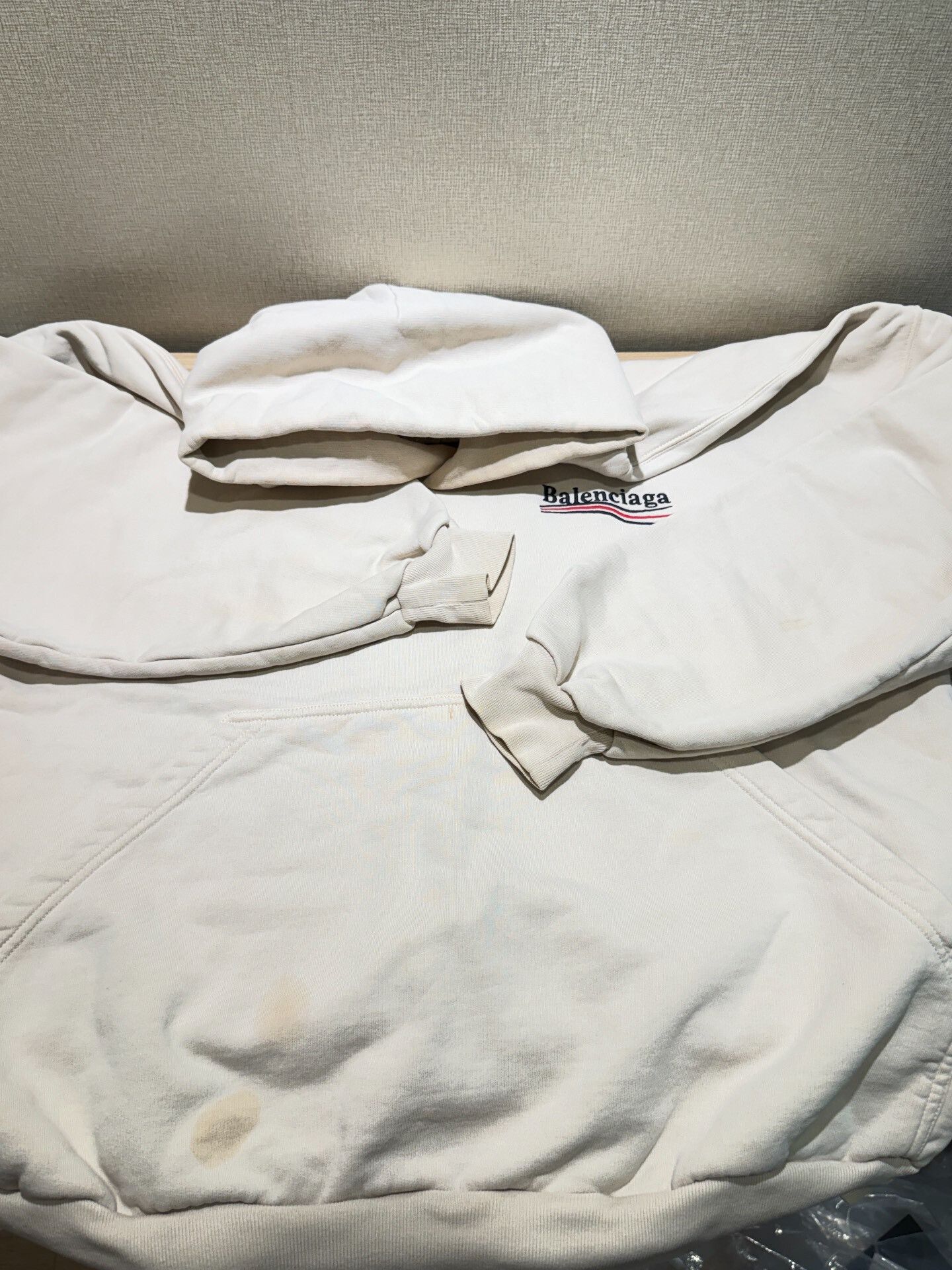 Balenciaga Balenciaga FW25 Embroidered Hoodie Size US S / EU 44-46 / 1 - 5 Thumbnail