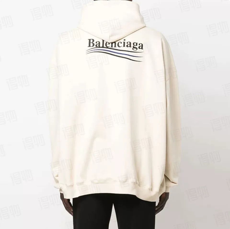 Balenciaga Balenciaga Wave Coca-Cola Embroidered Hoodie Size US S / EU 44-46 / 1 - 4 Thumbnail