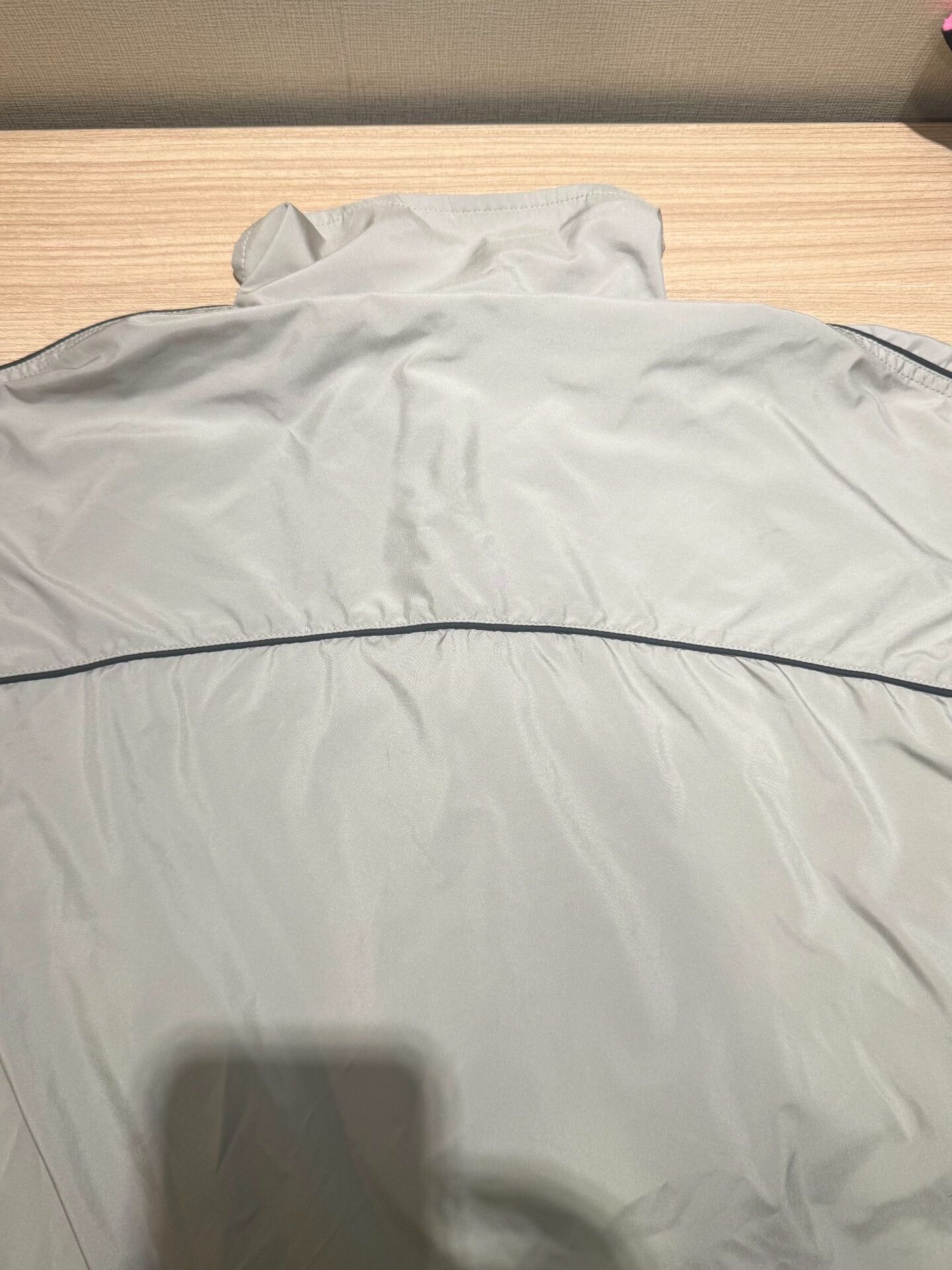 Balenciaga Gray Stand Collar Zip Jacket