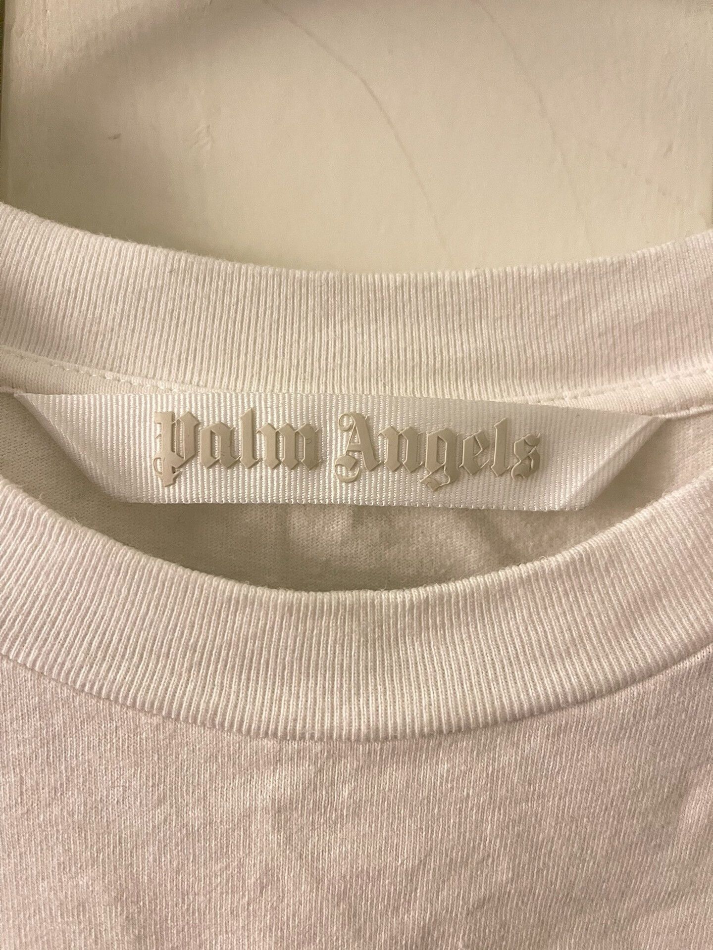 Palm Angels Palm Angels Sleeveless T-Shirt in White Size US XS / EU 42 / 0 - 3 Thumbnail