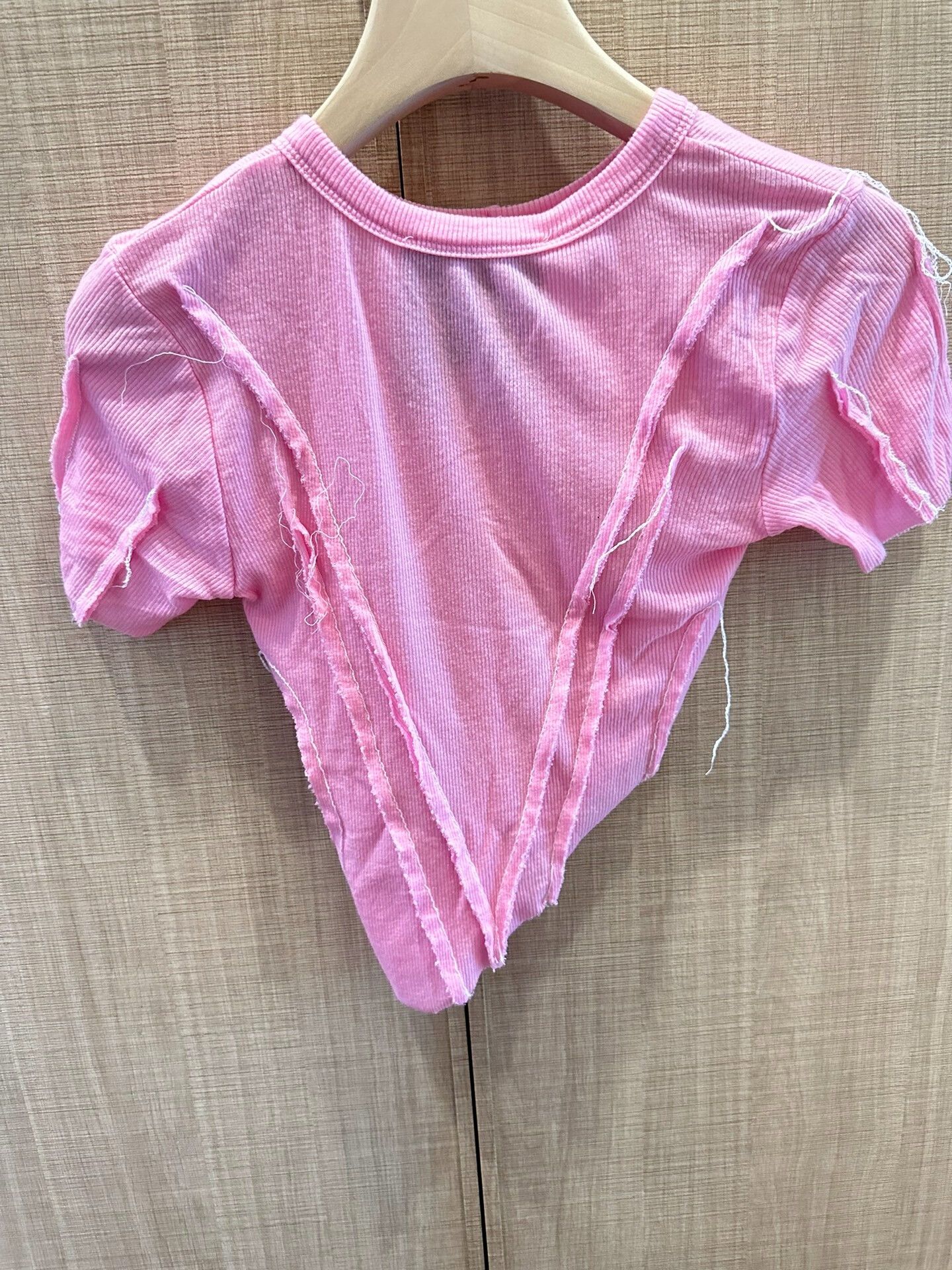 SAMI MIRO VINTAGE Sami Miro Vintage Asymmetrical T-Shirt Size S / US 4 / IT 40 - 2 Thumbnail