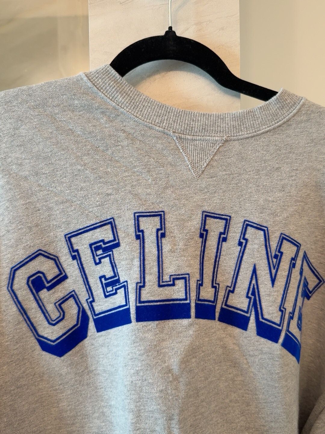 Celine Celine Women's Gray Pullover Sweatshirt Size XS / US 0-2 / IT 36-38 - 2 Thumbnail