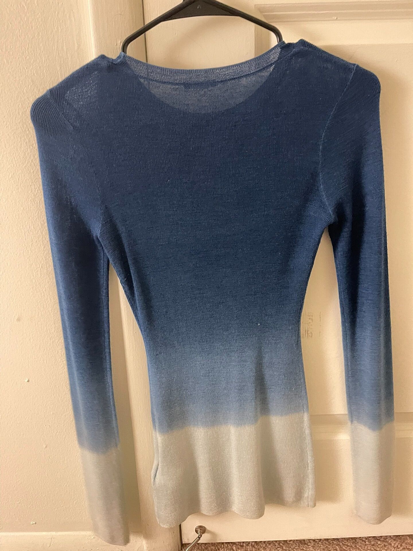 Mossy Oaks Deepmoss Tie-Dye Fitted Knit Top Size S / US 4 / IT 40 - 2 Thumbnail