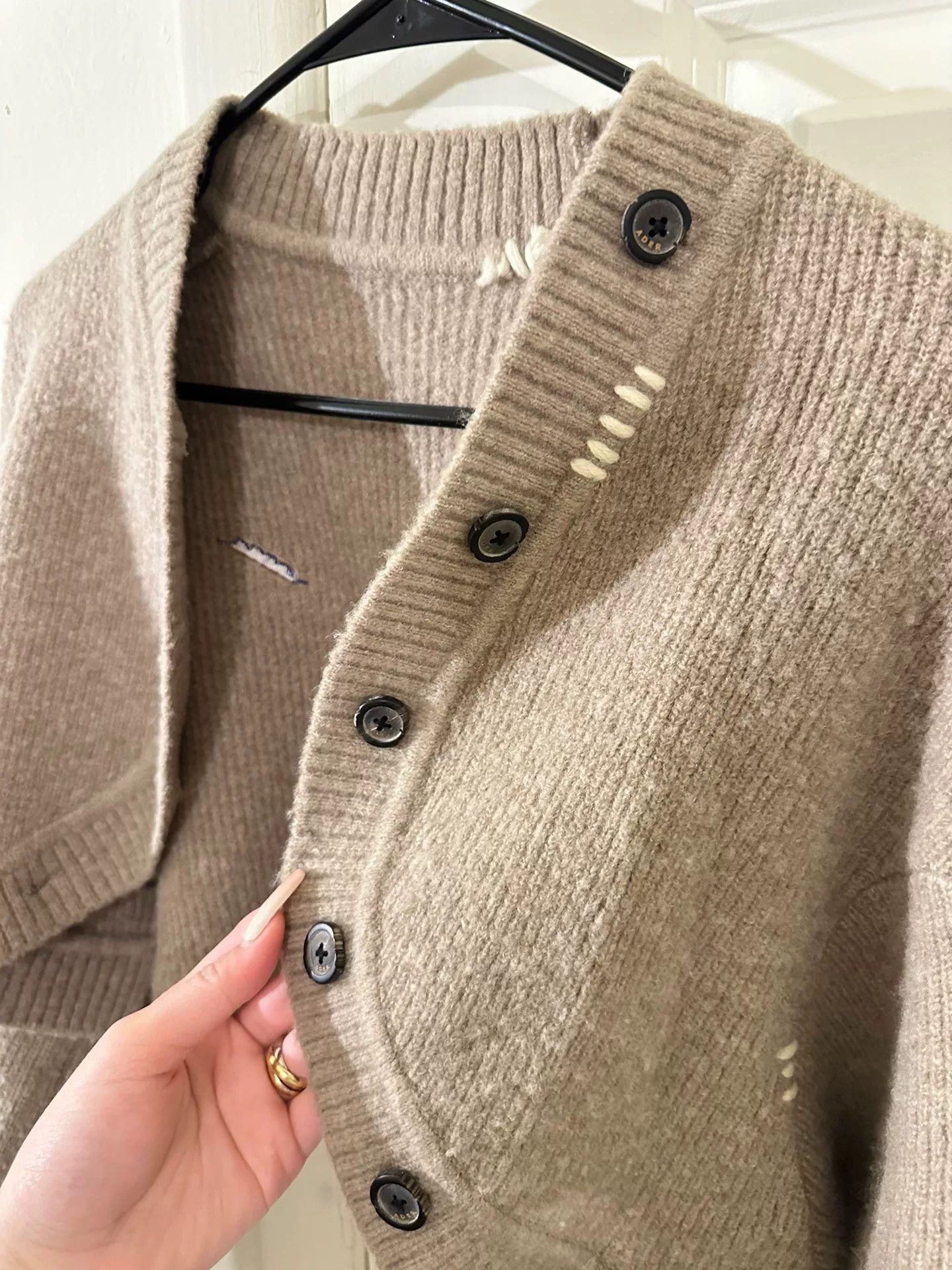 Ader Error Ader Error Short Knit Cardigan Size M / US 6-8 / IT 42-44 - 4 Thumbnail