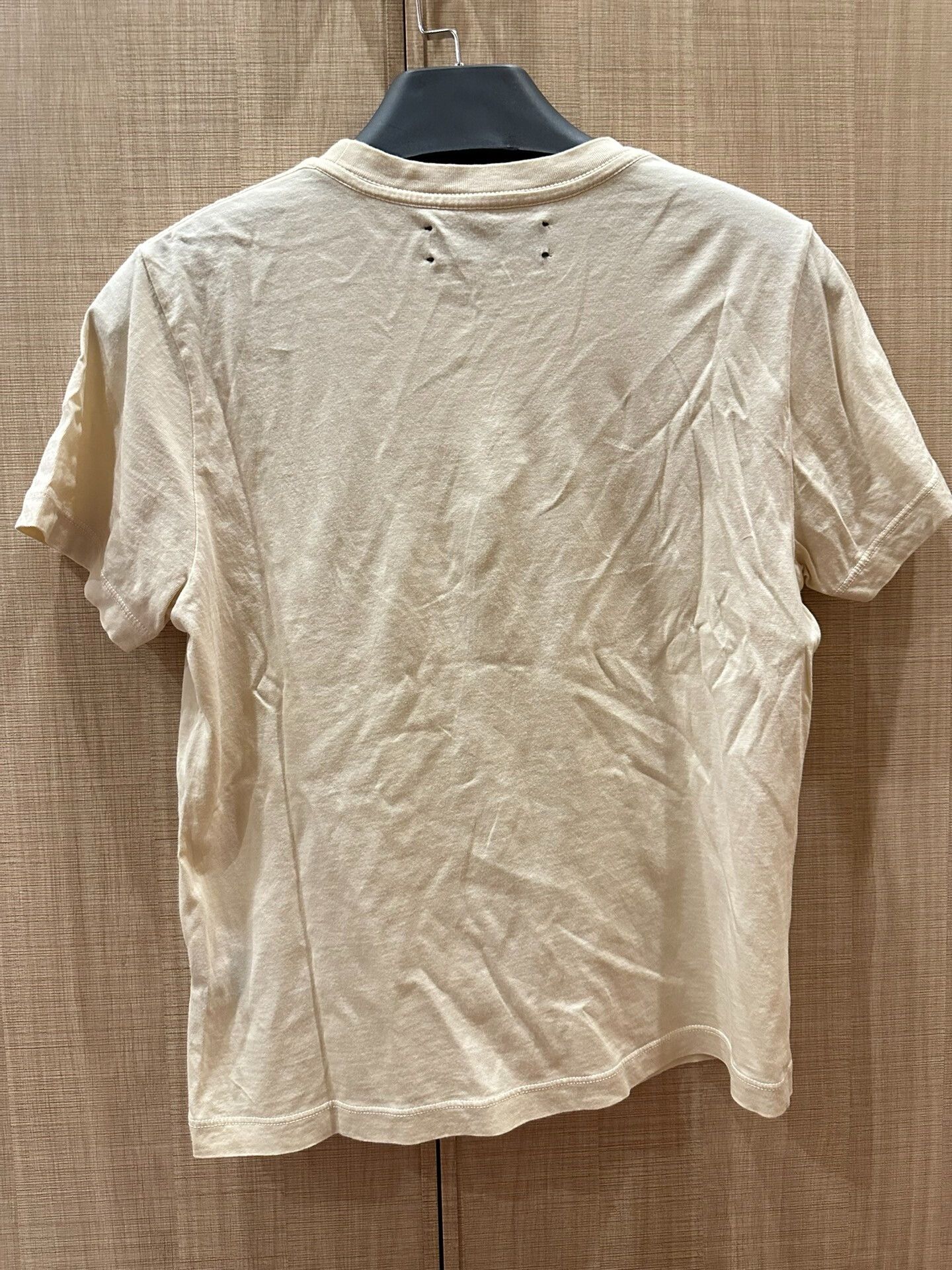 Amiri Amiri Beige Core Logo T-Shirt Size S Size US S / EU 44-46 / 1 - 2 Thumbnail