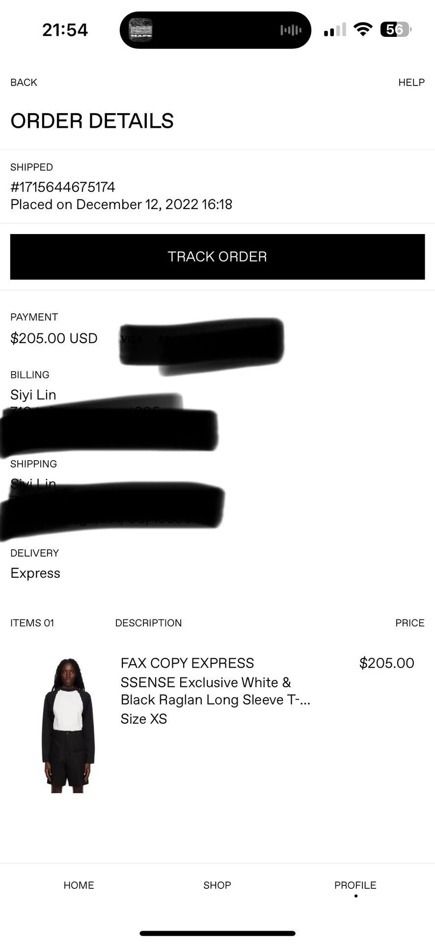 Fax Copy Express Fax Copy Express Long Sleeve Top Size US XS / EU 42 / 0 - 5 Thumbnail