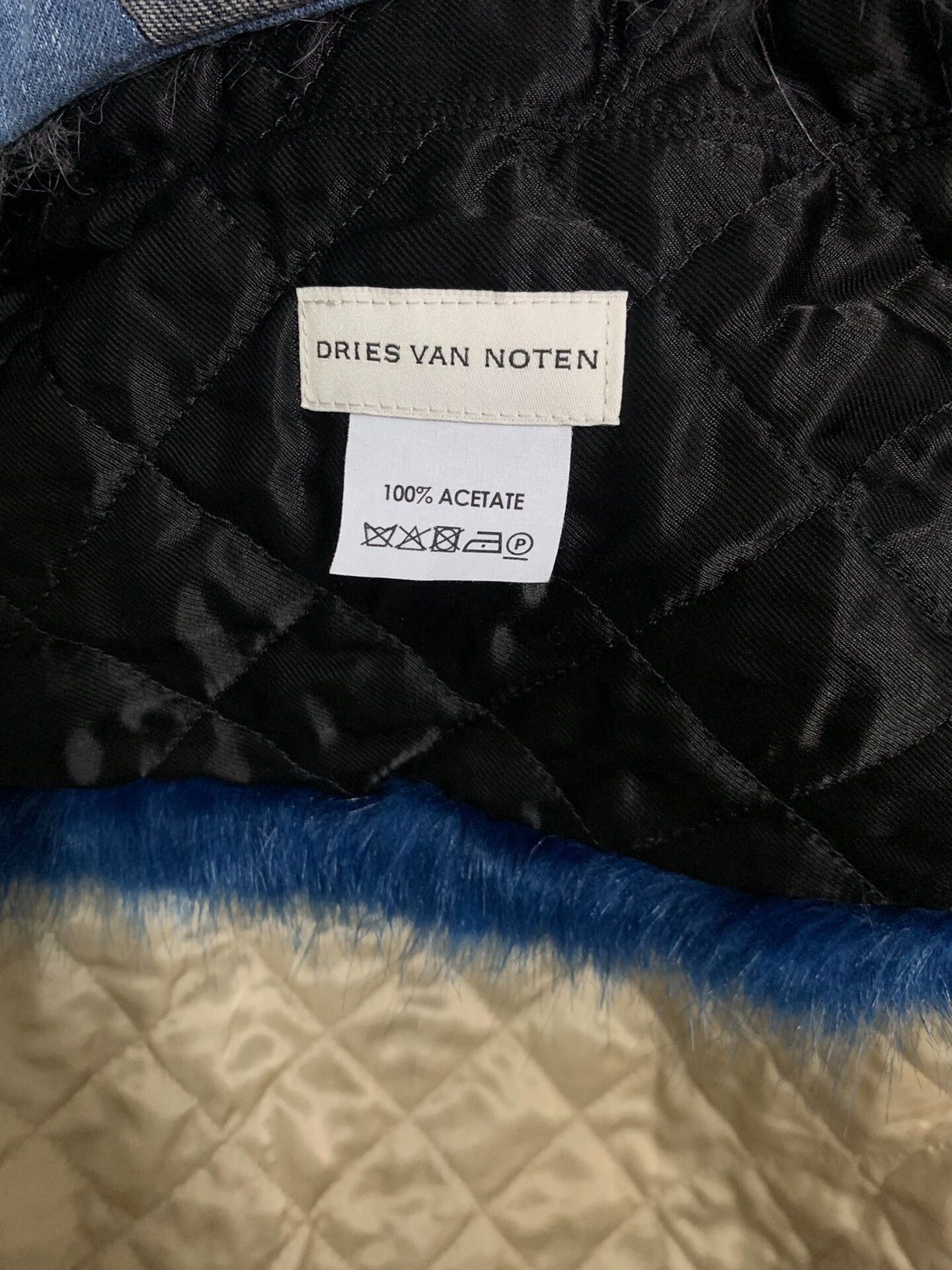Dries Van Noten Dries Van Noten Denim Patchwork Coat Size S / US 4 / IT 40 - 7 Thumbnail