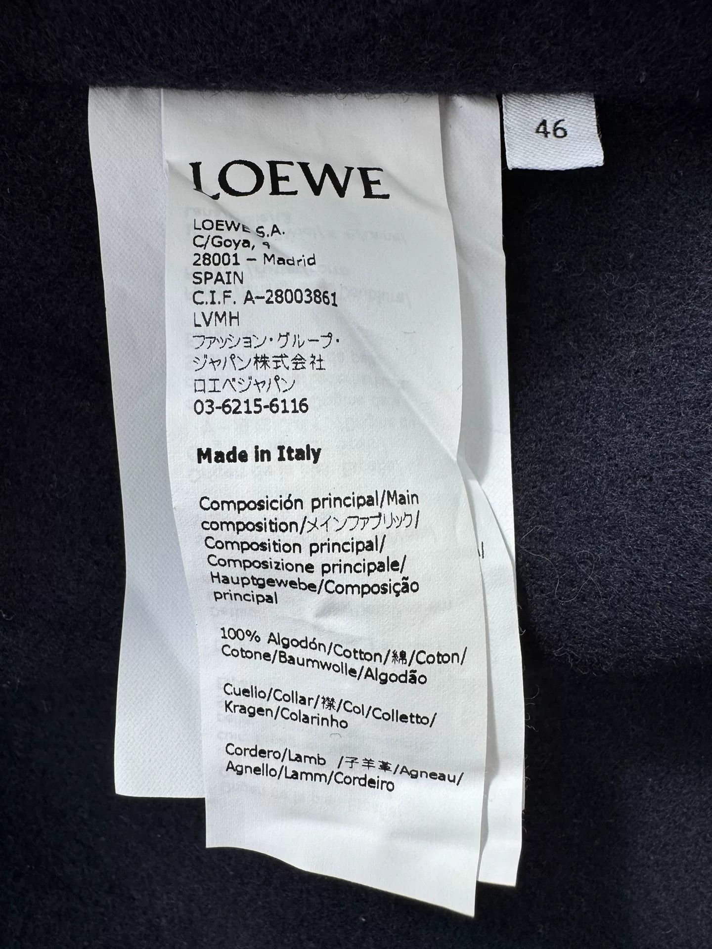 Loewe LOEWE Heavy-duty Nomadic Coat Size US S / EU 44-46 / 1 - 7 Thumbnail