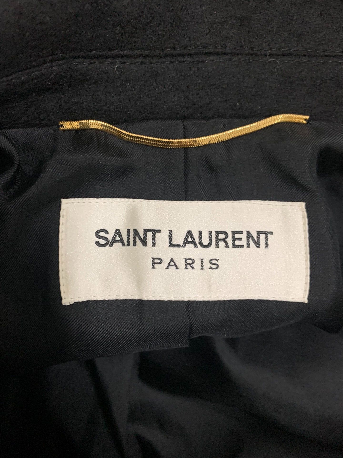 Yves Saint Laurent Saint Laurent Double-Breasted Wool Trench Coat Size XXS / US 00 / IT 34 - 5 Thumbnail