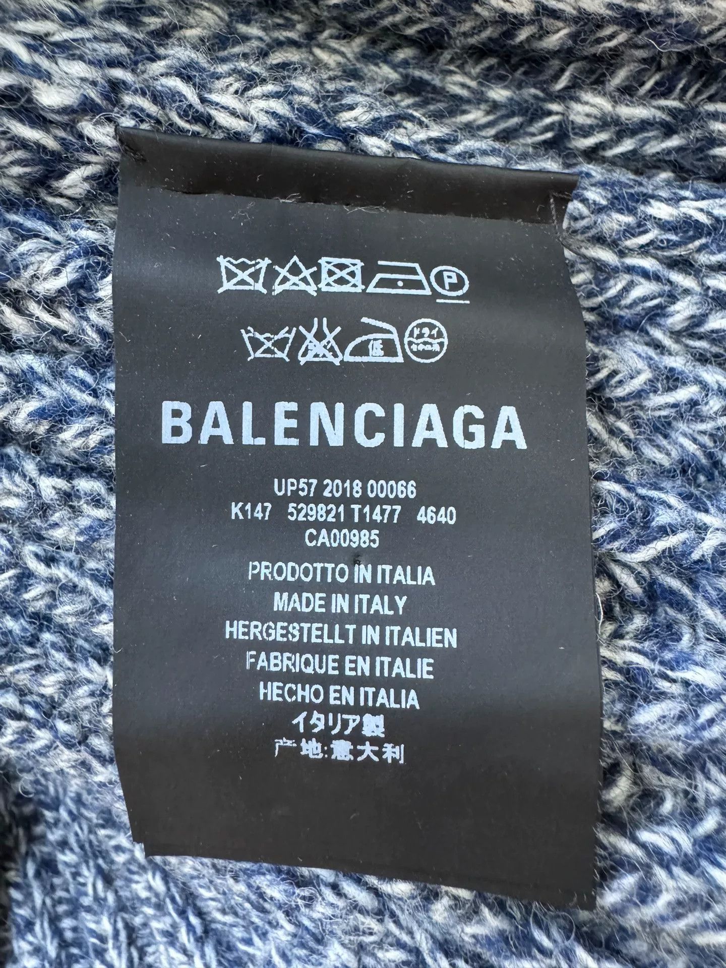 Balenciaga Balenciaga Winter Wool Turtleneck Sweater Size US M / EU 48-50 / 2 - 4 Thumbnail
