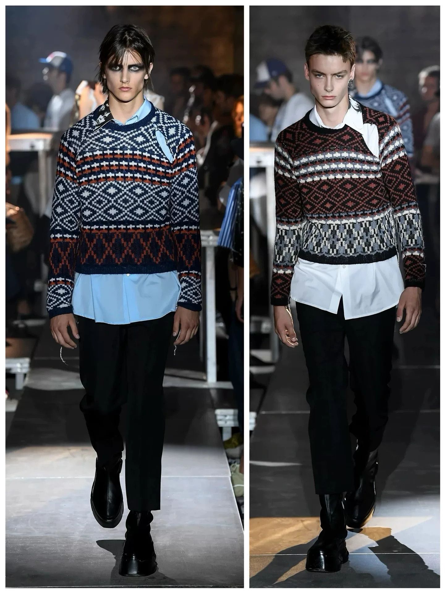 Raf Simons Raf Simons Spring Summer Tear Sweater Size US L / EU 52-54 / 3 - 6 Thumbnail