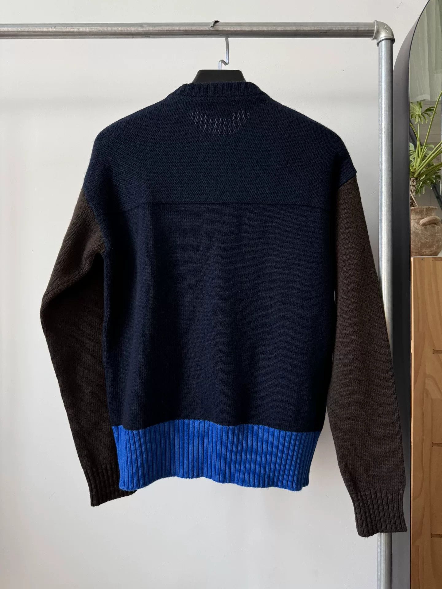 Marni Marni AW19 Color-Blocked Wool Sweater Size US S / EU 44-46 / 1 - 2 Thumbnail