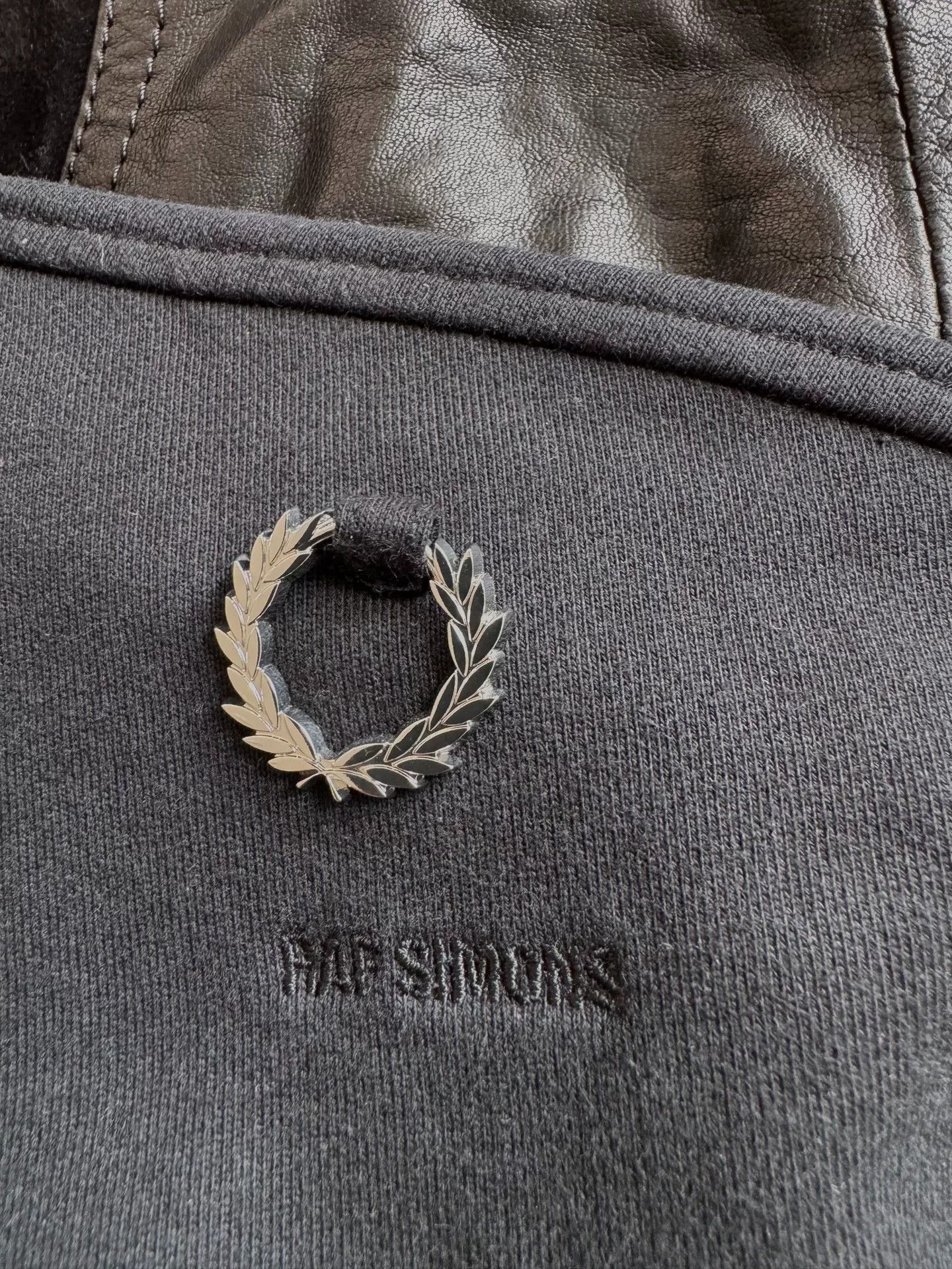 Raf Simons RAF SIMONS Fred Perry Collaboration Sweatshirt Size US S / EU 44-46 / 1 - 4 Thumbnail