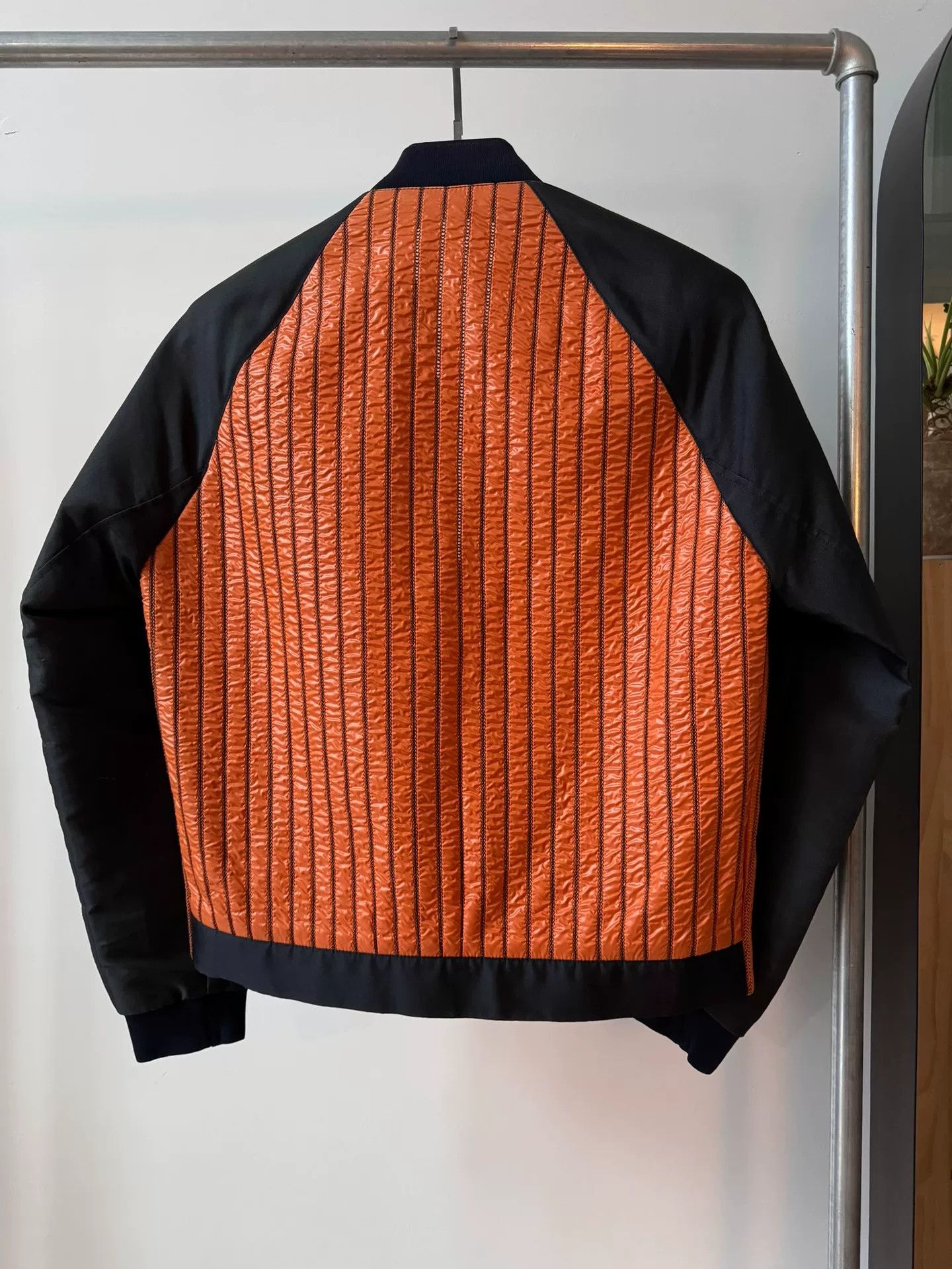 Balenciaga Balenciaga Orange Quilted Jacket Size US M / EU 48-50 / 2 - 3 Thumbnail