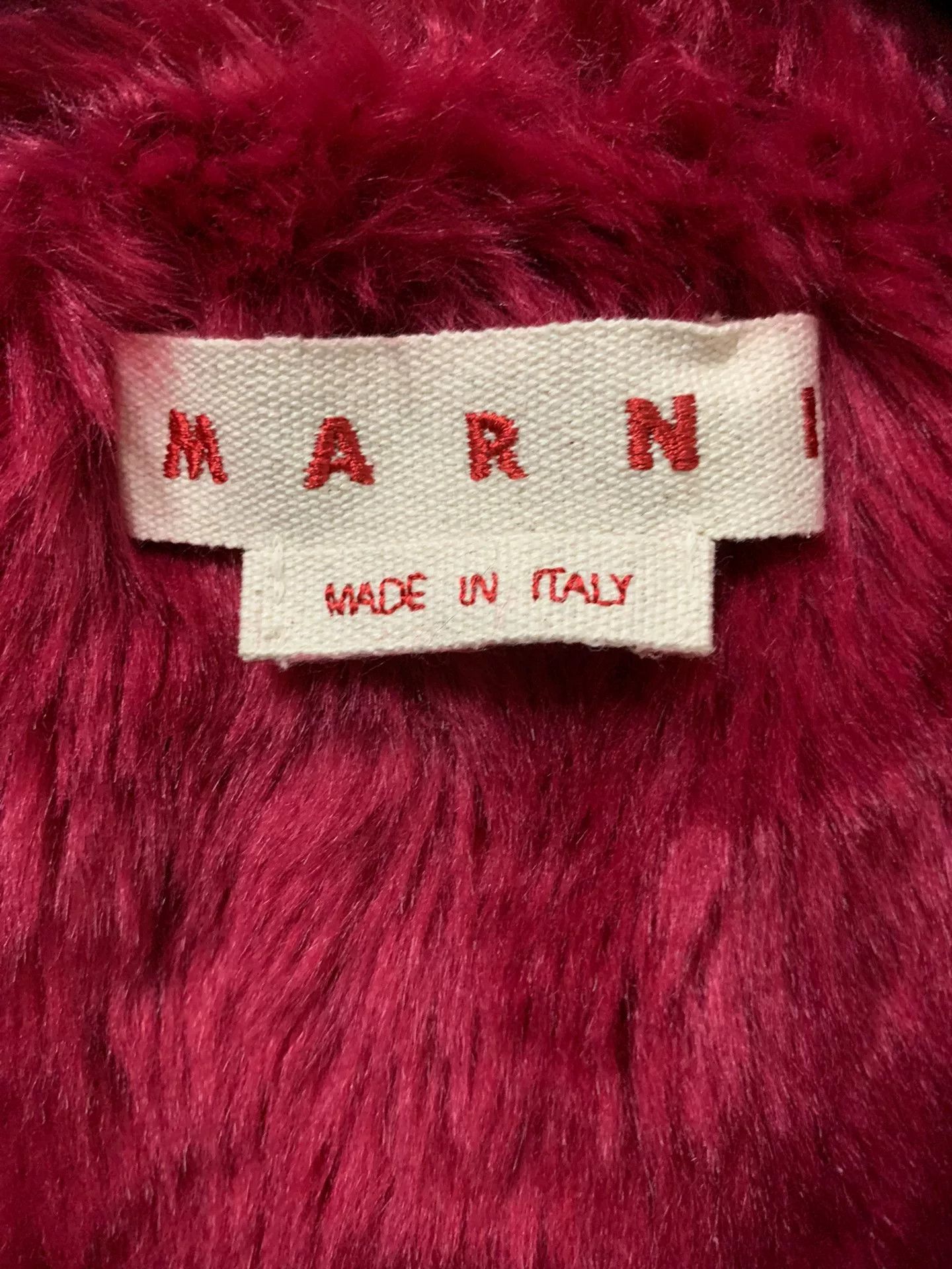 Marni Marni AW21 Pink Wool Coat Size S / US 4 / IT 40 - 4 Thumbnail