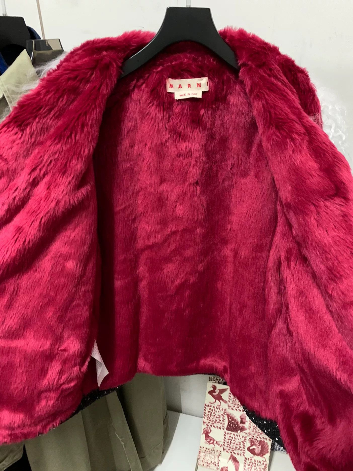 Marni Marni AW21 Pink Wool Coat Size S / US 4 / IT 40 - 2 Thumbnail