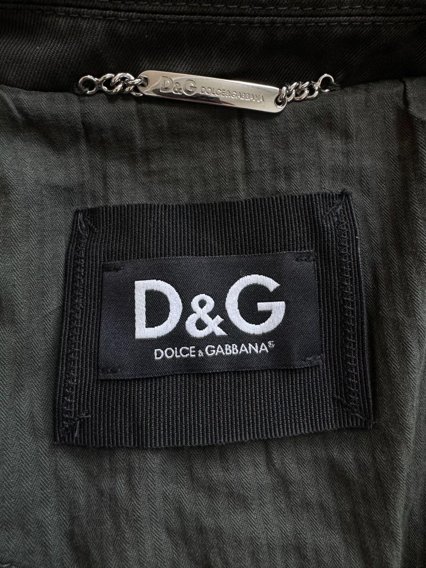 Dolce & Gabbana Dolce & Gabbana Military Style Jacket Size US S / EU 44-46 / 1 - 3 Thumbnail